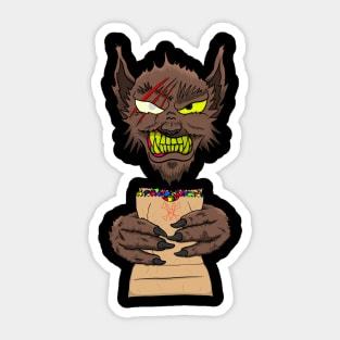 The Werewolf Sticker